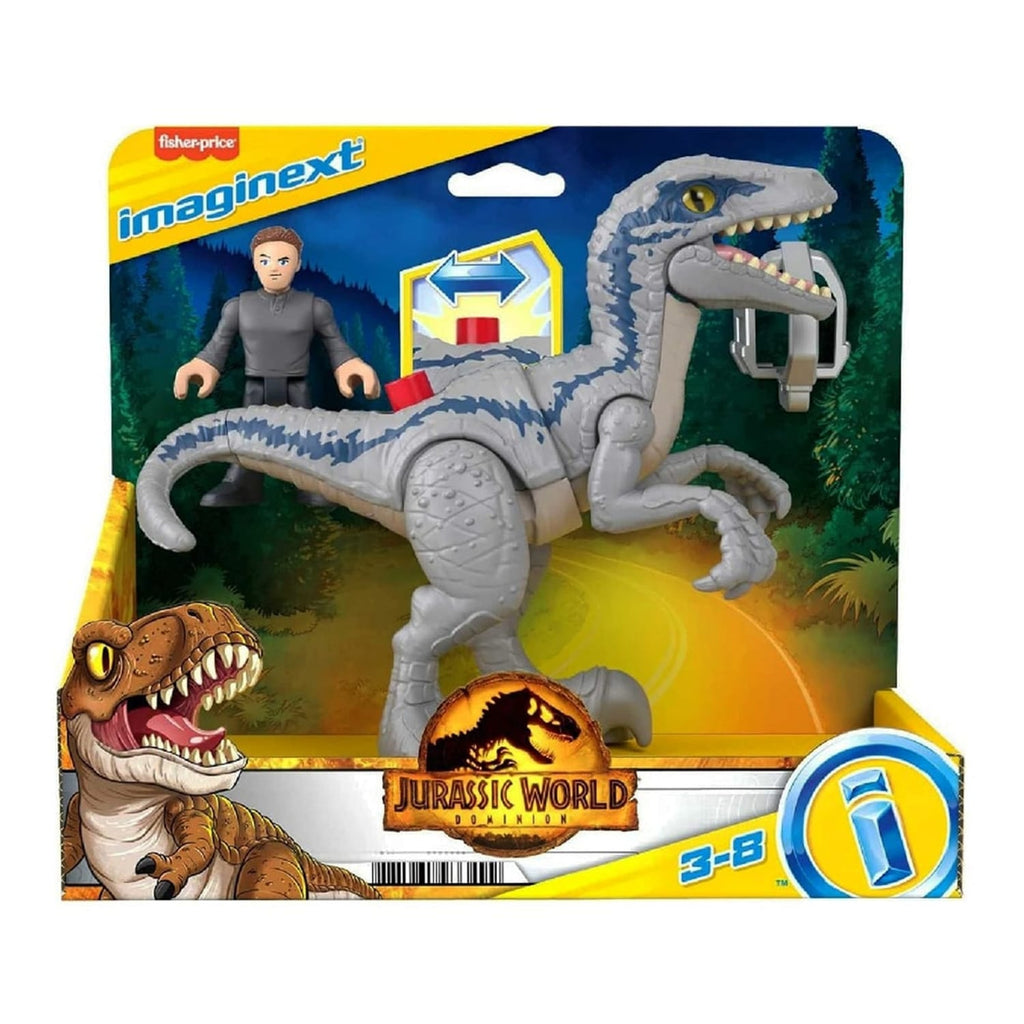 Imaginext Jurassic World Dominion - Breakout Blue & Owen, product image 2