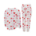 Lots Of Love Kids Heart Print Pyjama Set, product image 2