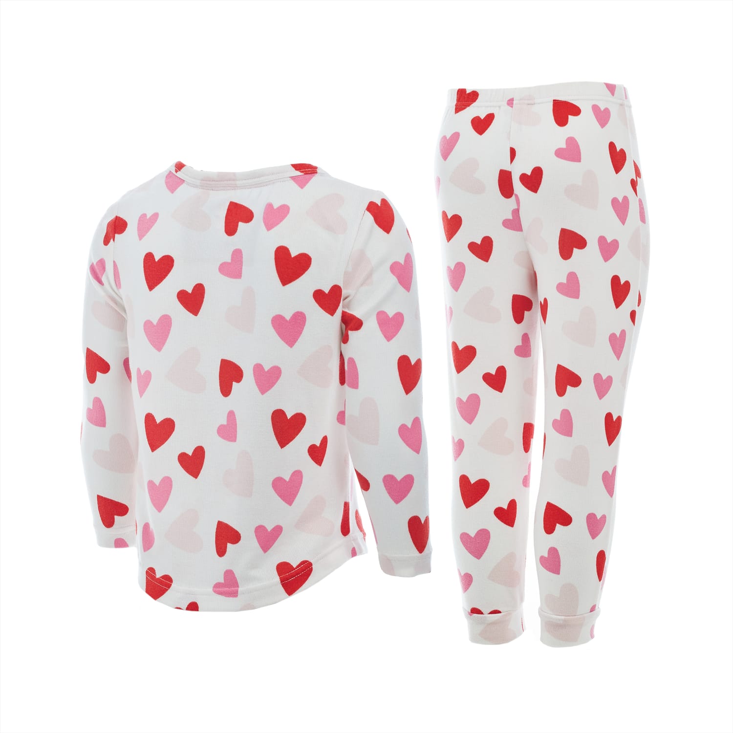 Lots Of Love Kids Heart Print Pyjama Set, product image 2