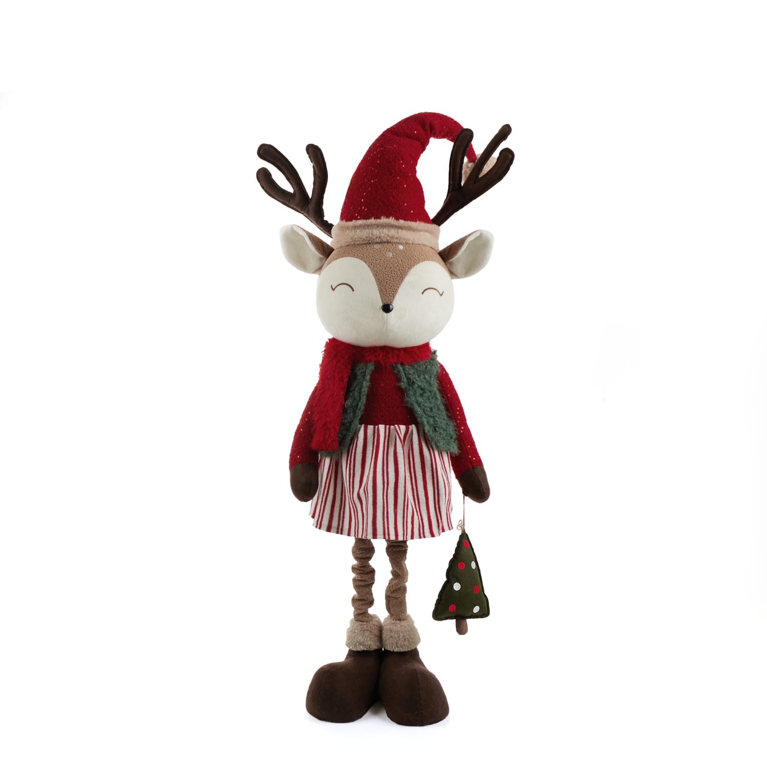Sleigh Bell Reindeer Pull Up - Girl, product image 3