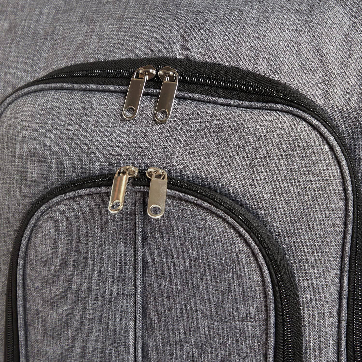 Salisburys Light Luggage Ultra Lightweight Carry-On Cabin Suitcase - Grey, product image 4