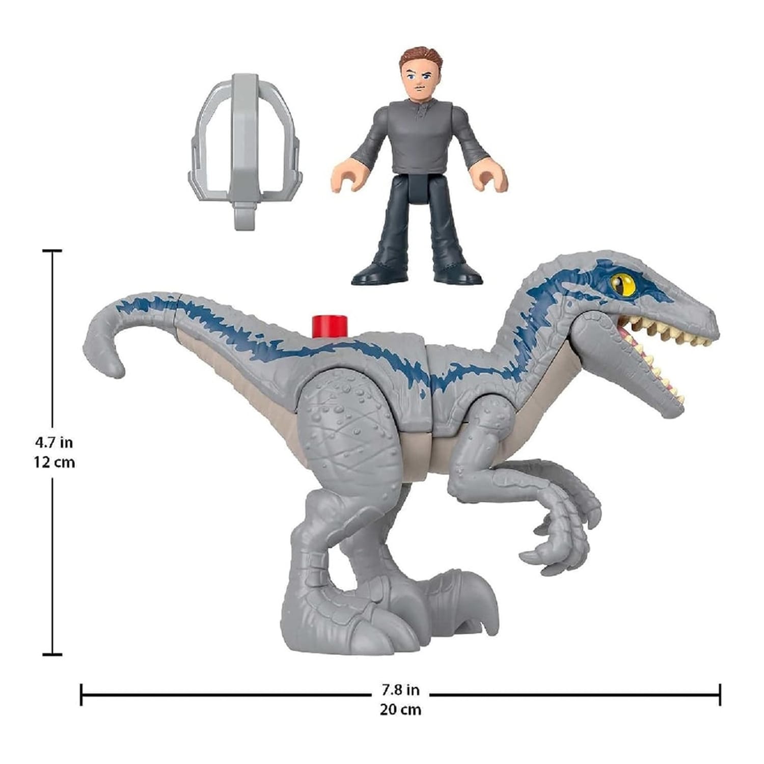 Imaginext Jurassic World Dominion - Breakout Blue & Owen, product image 3