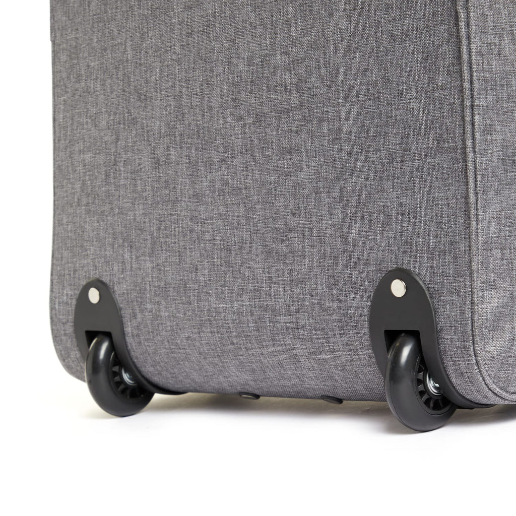 Salisburys Light Luggage Ultra Lightweight Carry-On Cabin Suitcase - Grey, product image 3
