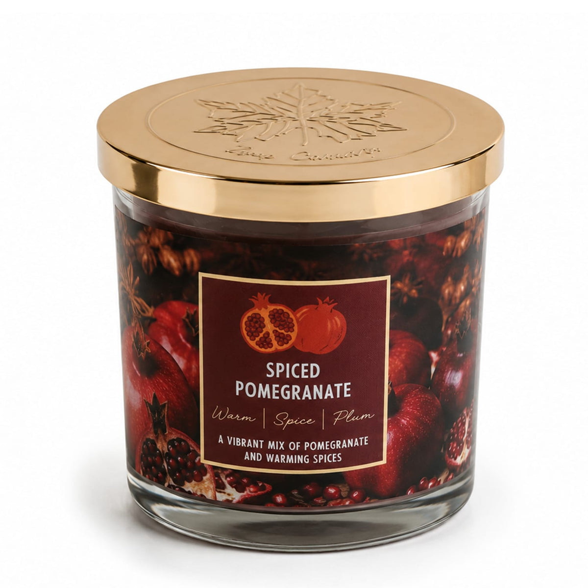 Ivy Cottage Fall Scented Candle 350g - Spiced Pomegranate