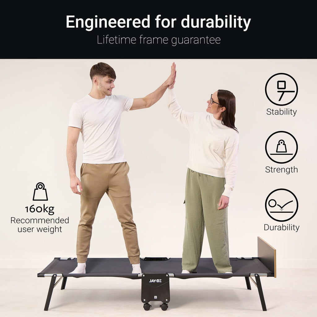Jay-Be RM80 Rollaway Folding Bed with Memory Mattress - Single, product image 10