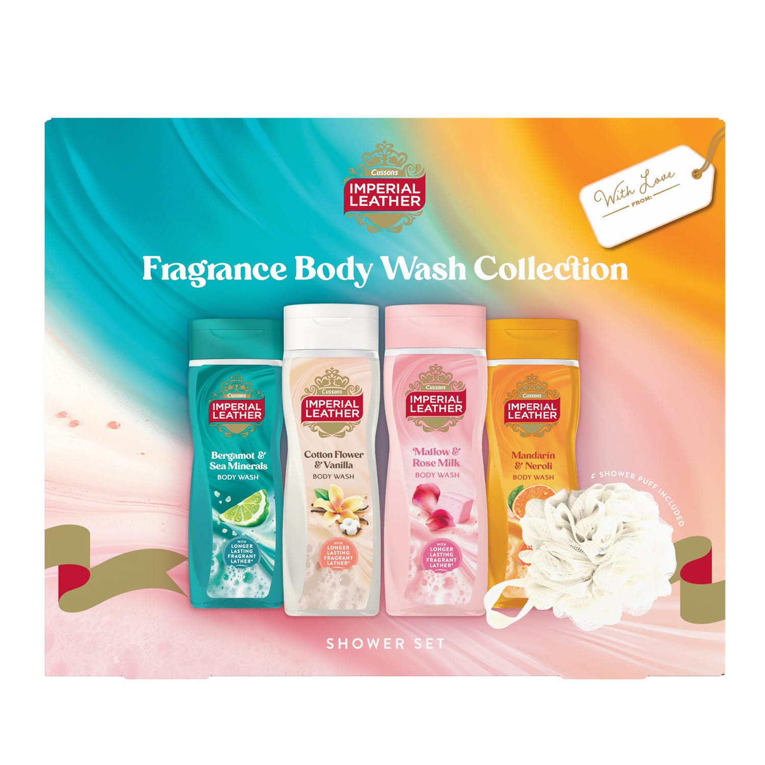 Imperial Leather Fragrance Body Wash Collection Gift Set