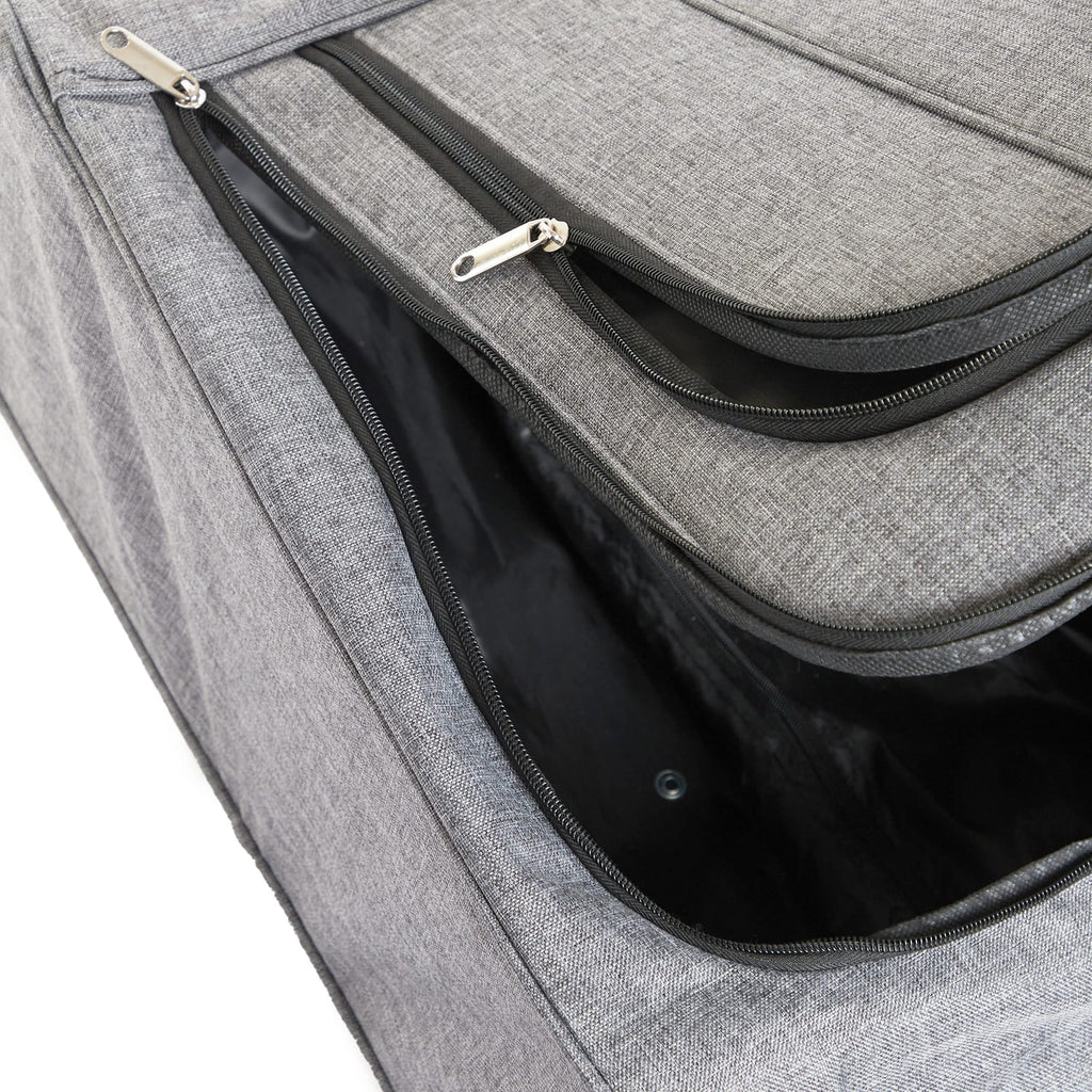 Salisburys Light Luggage Ultra Lightweight Carry-On Cabin Suitcase - Grey, product image 6