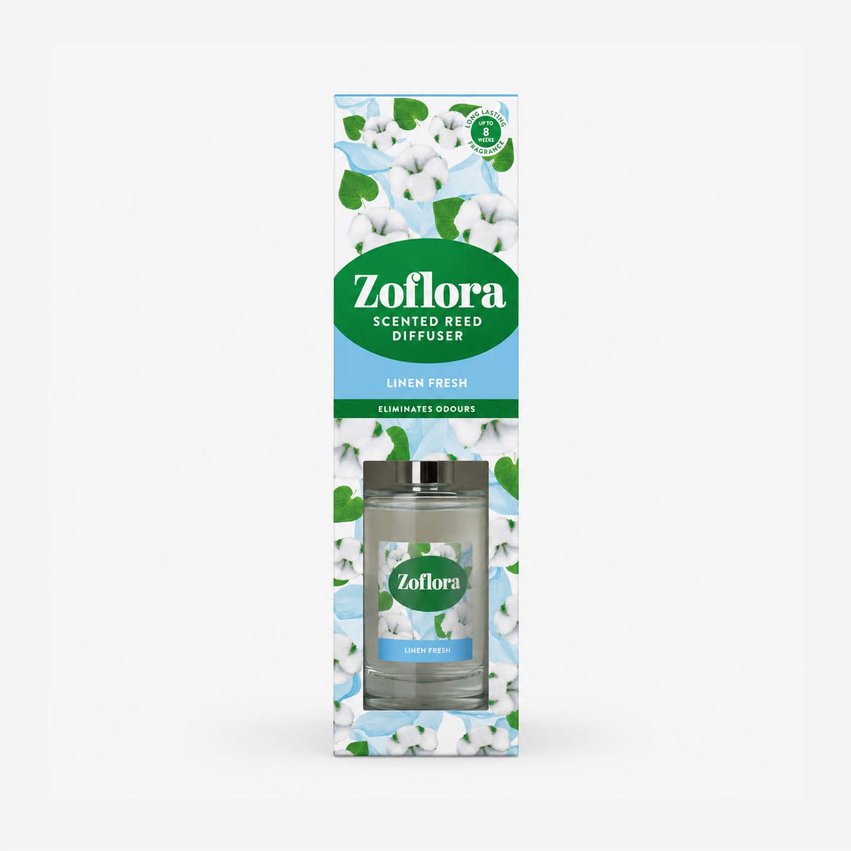 Zoflora Scented Reed Diffuser 100ml - Linen Fresh