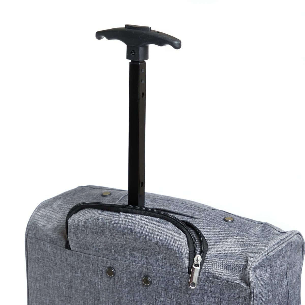 Salisburys Light Luggage Ultra Lightweight Carry-On Cabin Suitcase - Grey, product image 5