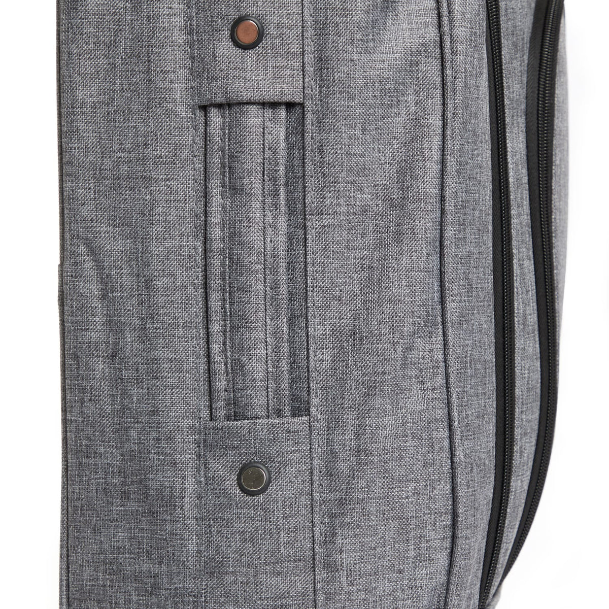 Salisburys Light Luggage Ultra Lightweight Carry-On Cabin Suitcase - Grey, product image 2