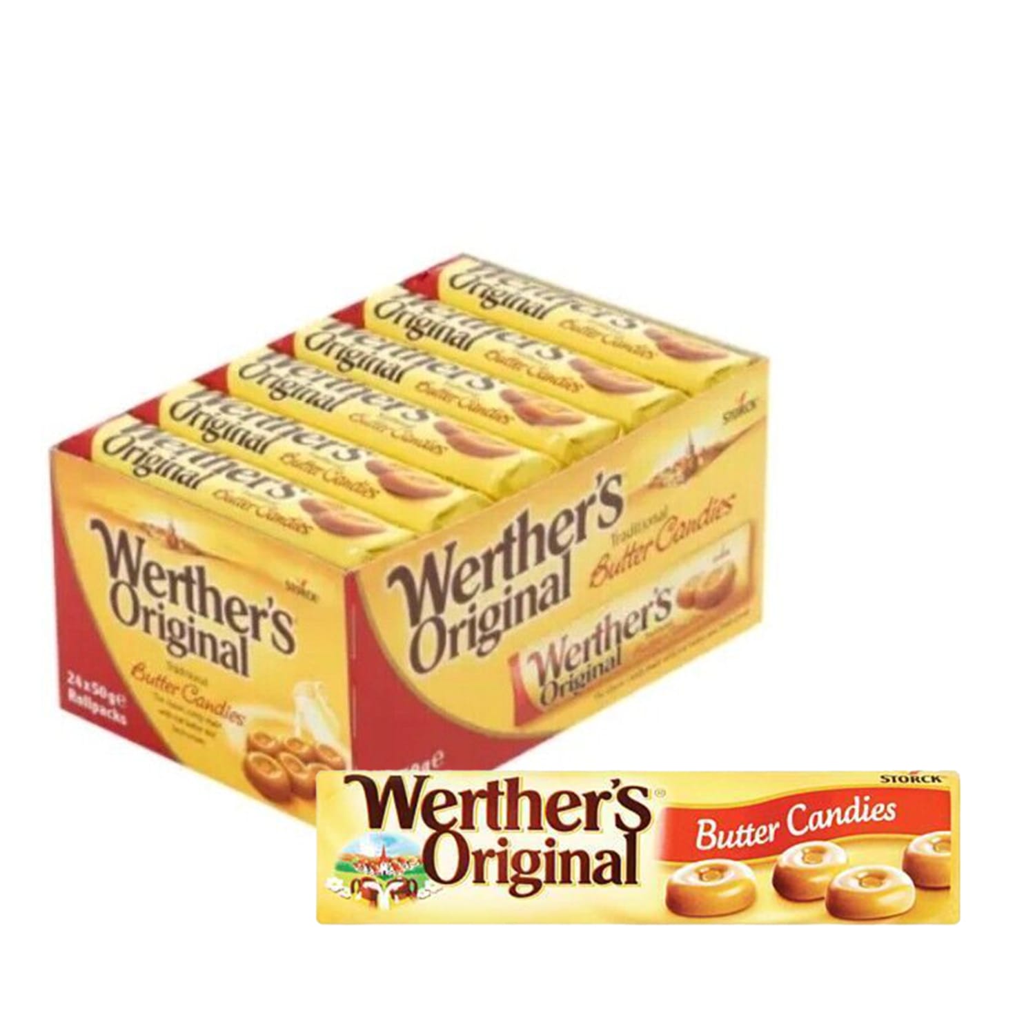 Werther's Original Butter Candies 50g x24