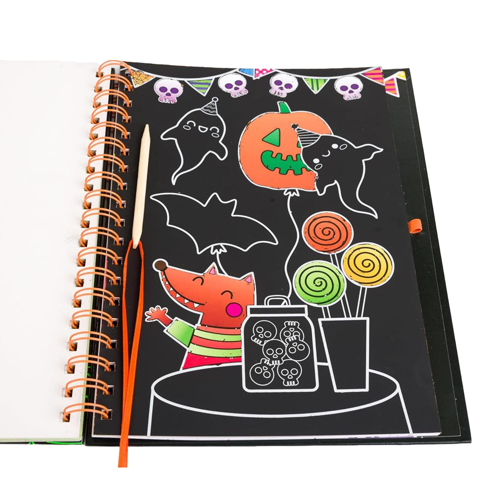 Halloween Scratch Art, product image 3