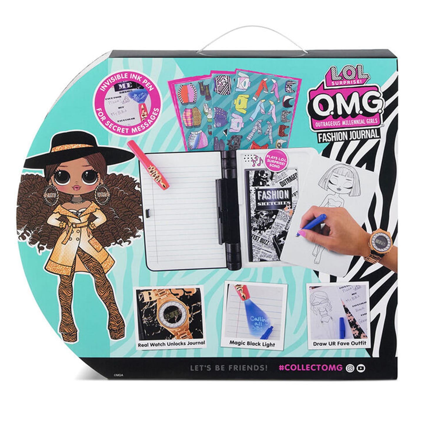 L.O.L. Surprise! O.M.G. Fashion Journal - Electronic Password Journal with Watch, product image 6