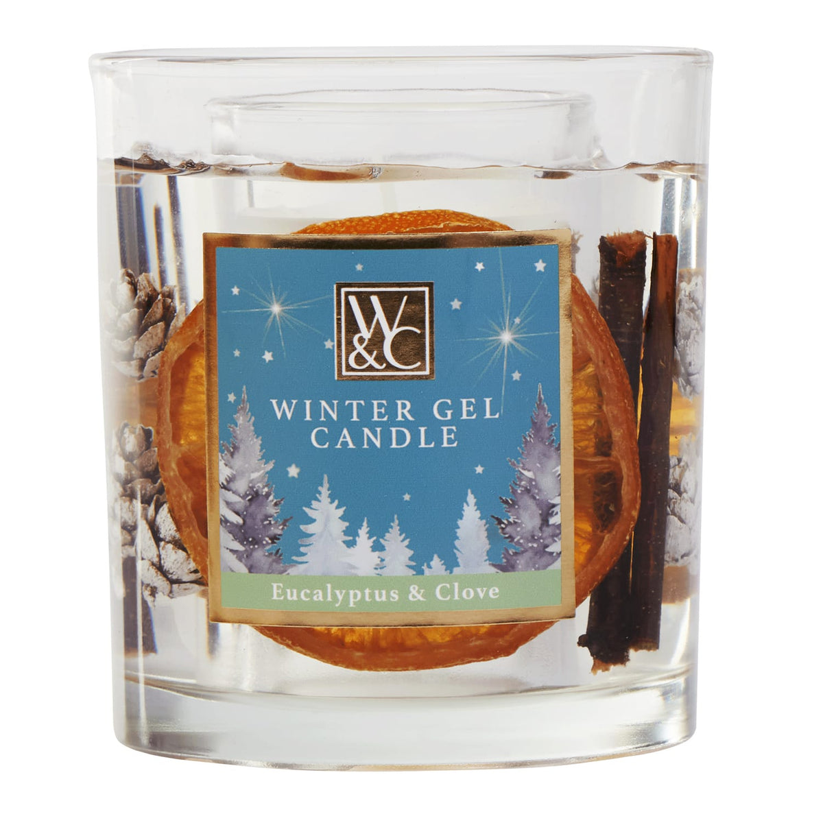 Wickford & Co Winter Gel Candle, product image 3