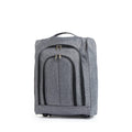 Salisburys Light Luggage Ultra Lightweight Carry-On Cabin Suitcase - Grey